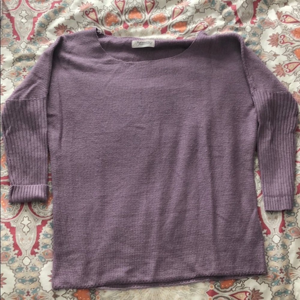 Lavender Sweater
